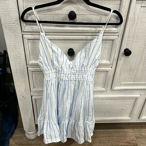 Brand new (with tags) summer mini dress with adjustable straps.